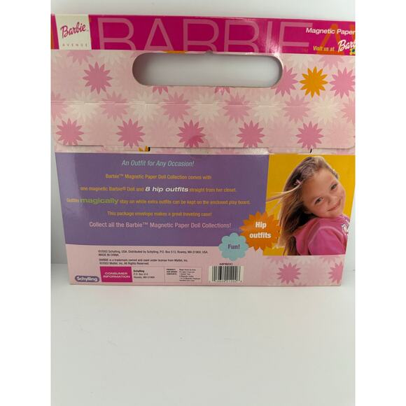 Barbie Paper Dolls Magnetic Dolls Magicloth Collection -Lot of 3 - Picture 8 of 8